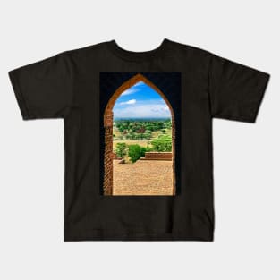 Doorway View. Kids T-Shirt